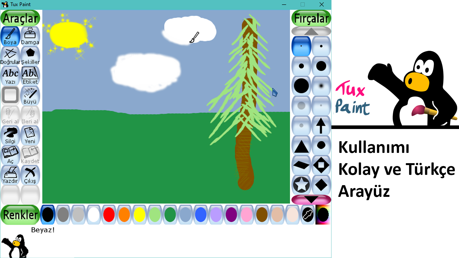 Tux paint как установить штампы